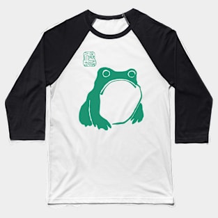 Matsumoto Hoji Green Frog Baseball T-Shirt